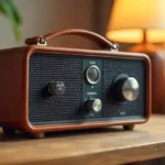 Swiss Military Brown Retro Classic ब्लूटूथ स्पीकर