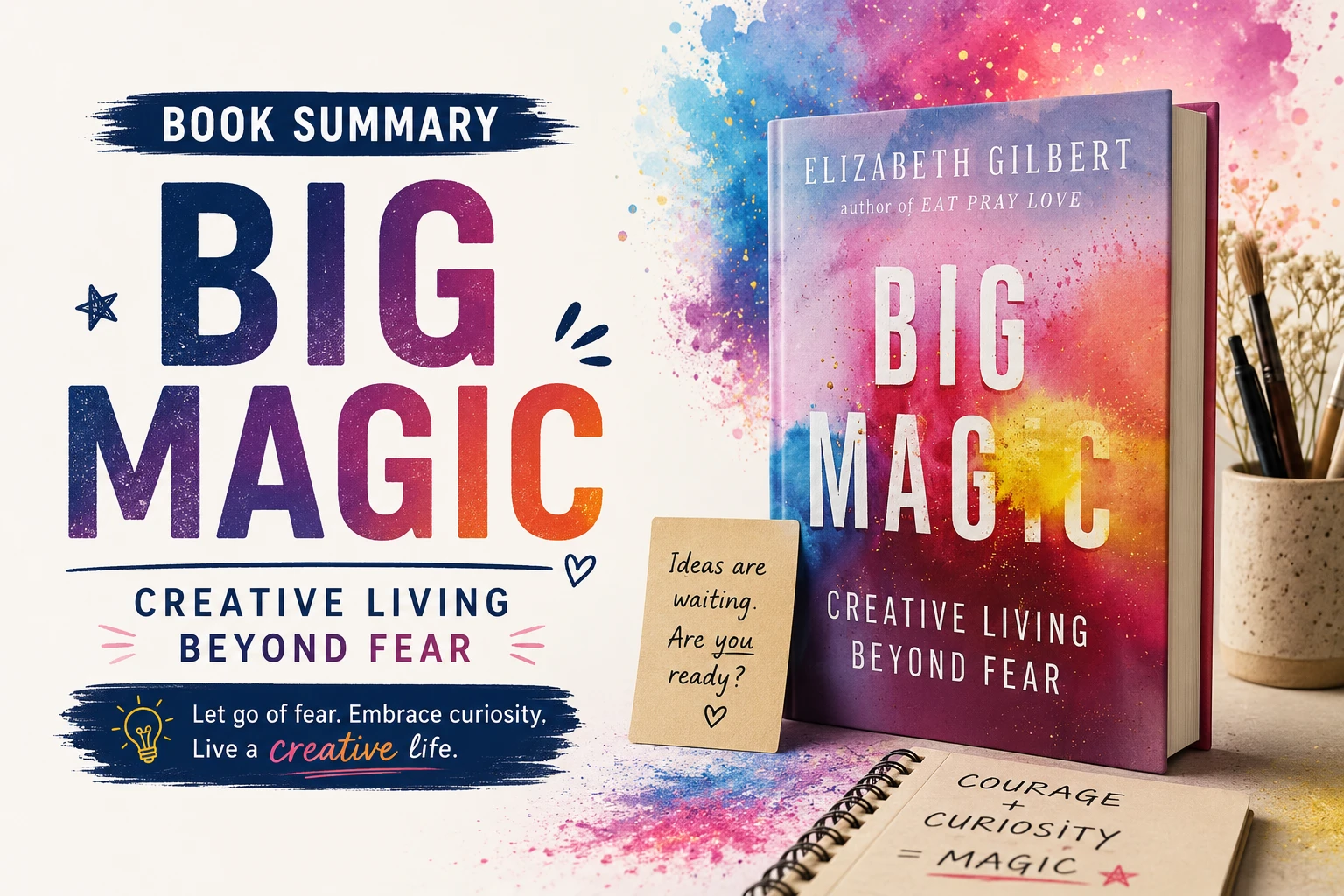 Big Magic Book Summary In Hindi