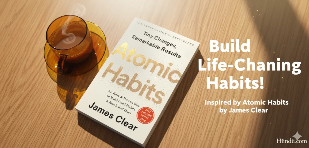 Atomic Habits - James Clear Book Summary in Hindi