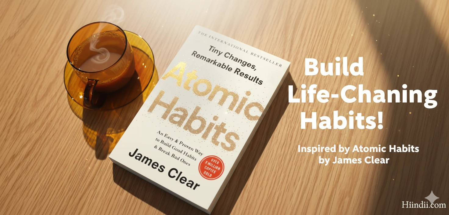 Atomic Habits - James Clear Book Summary in Hindi