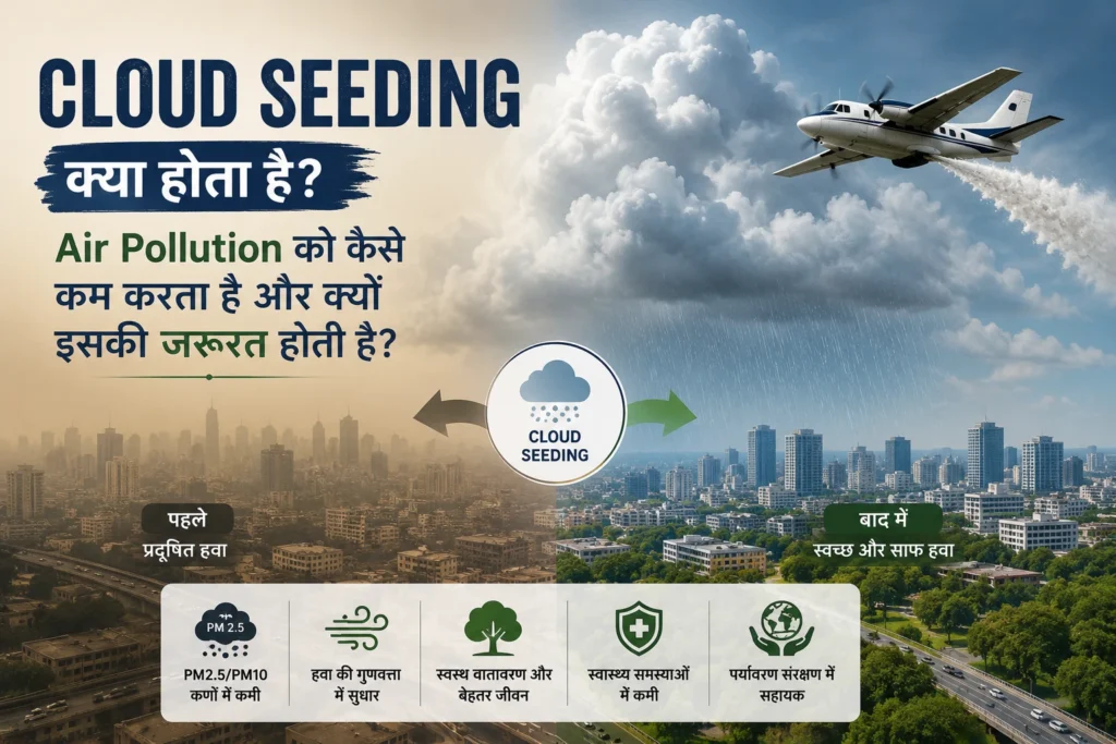 Cloud Seeding क्या होता है आसान भाषा में समझिए