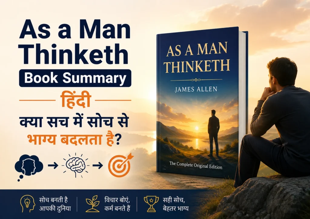 As a Man Thinketh Book Summary in Hindi