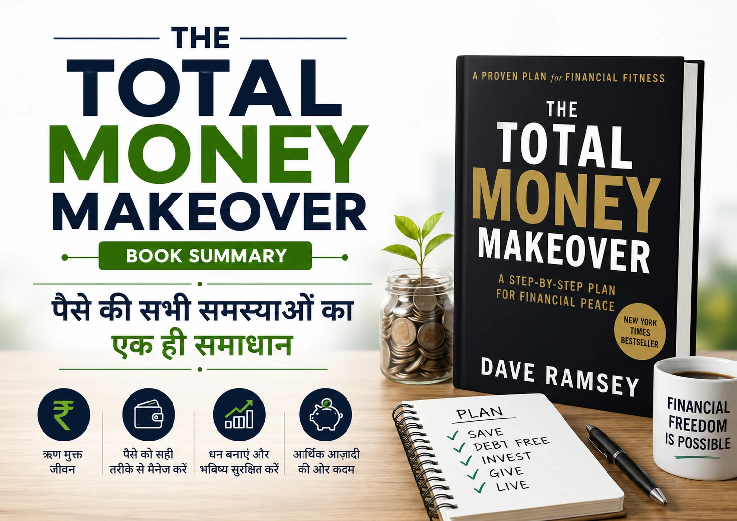 The Total Money Makeover Book Summary in Hindi