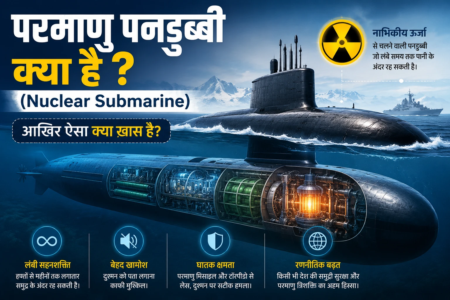 परमाणु पनडुब्बी क्या है आखिर इसमें क्या खास है