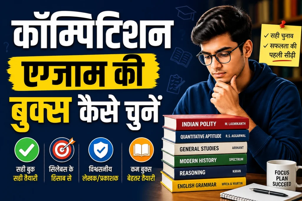 Competition Exam Ke Liye Book Kaise Select Karein
