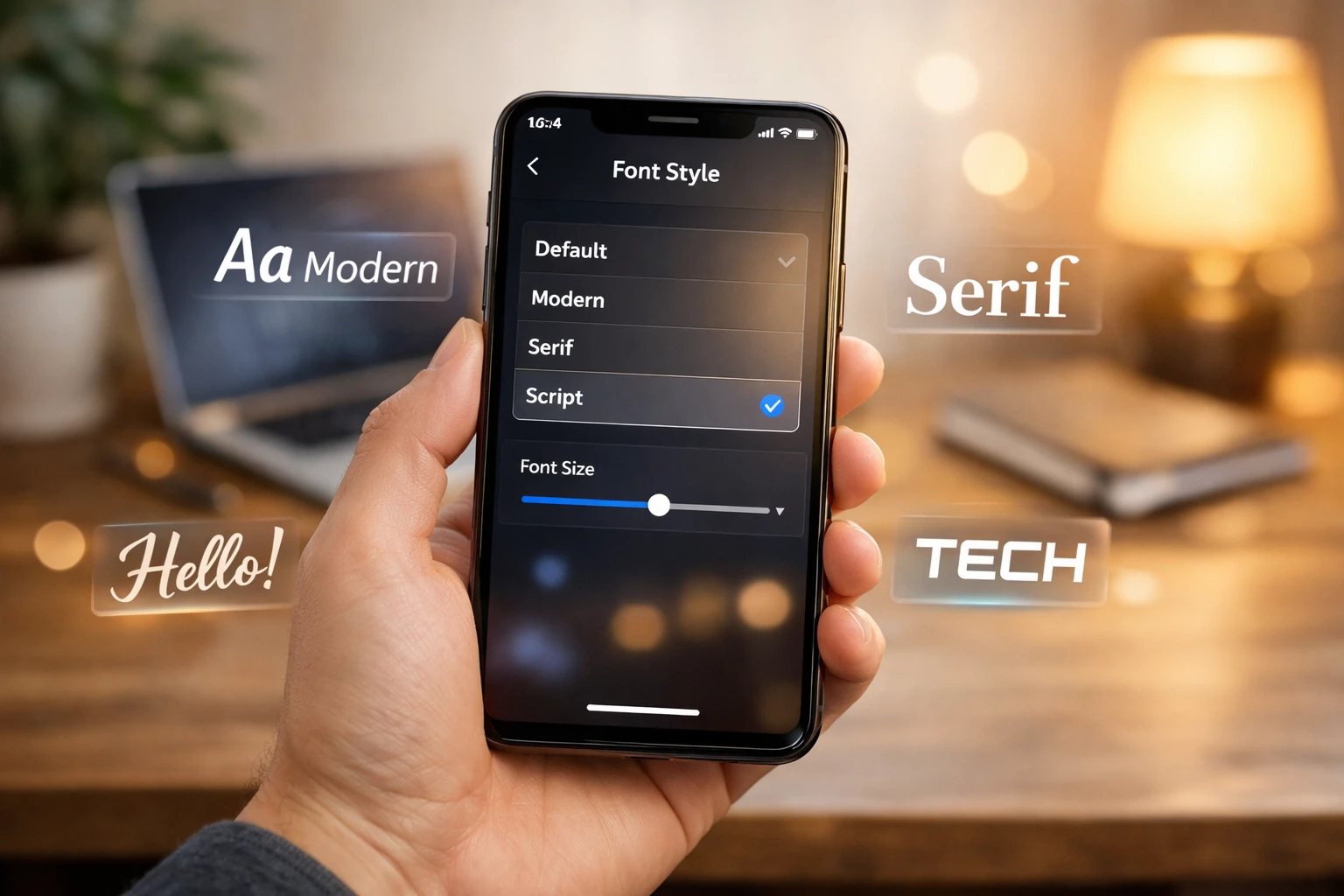How to Change Phone Font Style in Hindi