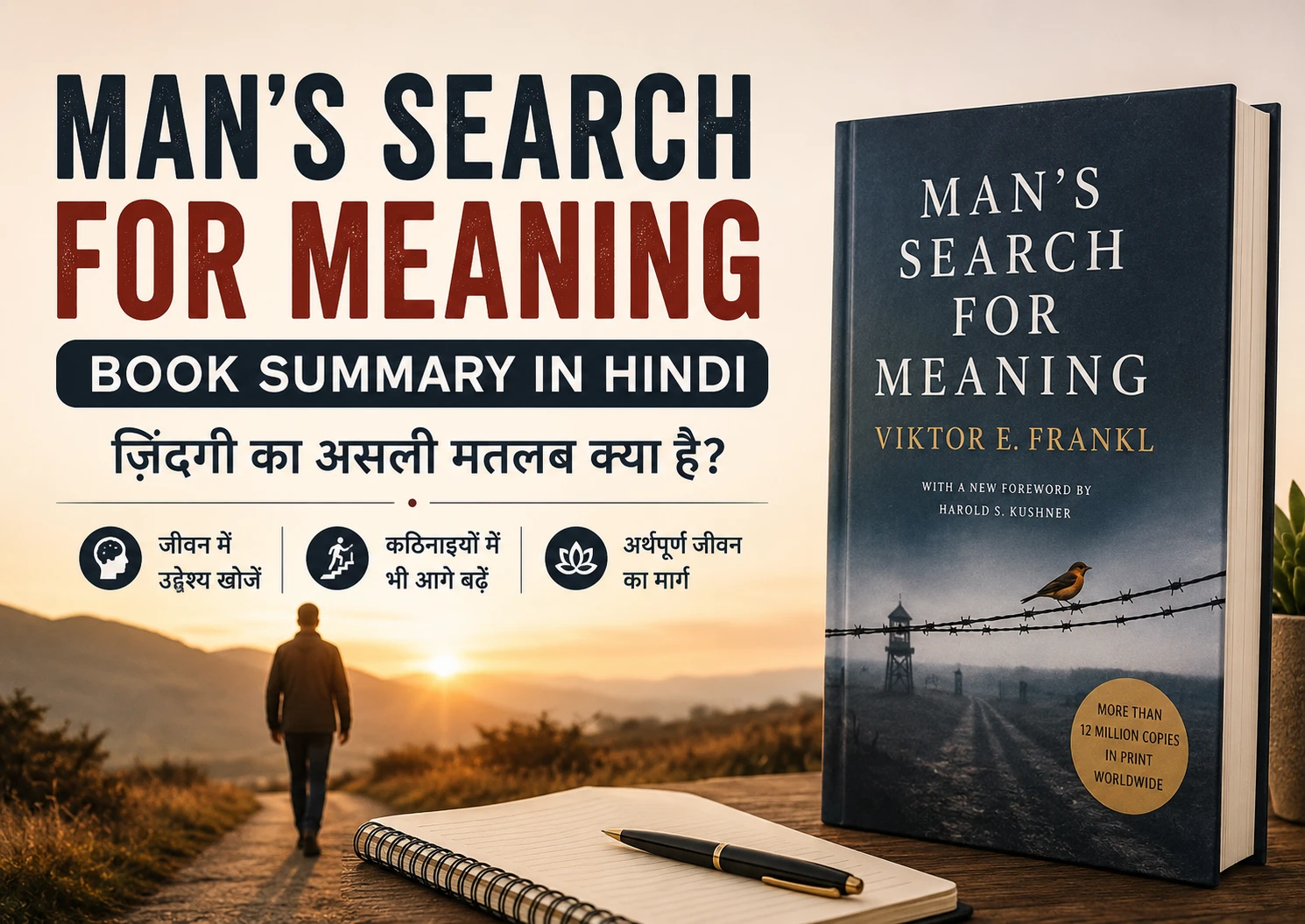 Man’s Search for Meaning Book Summary in Hindi