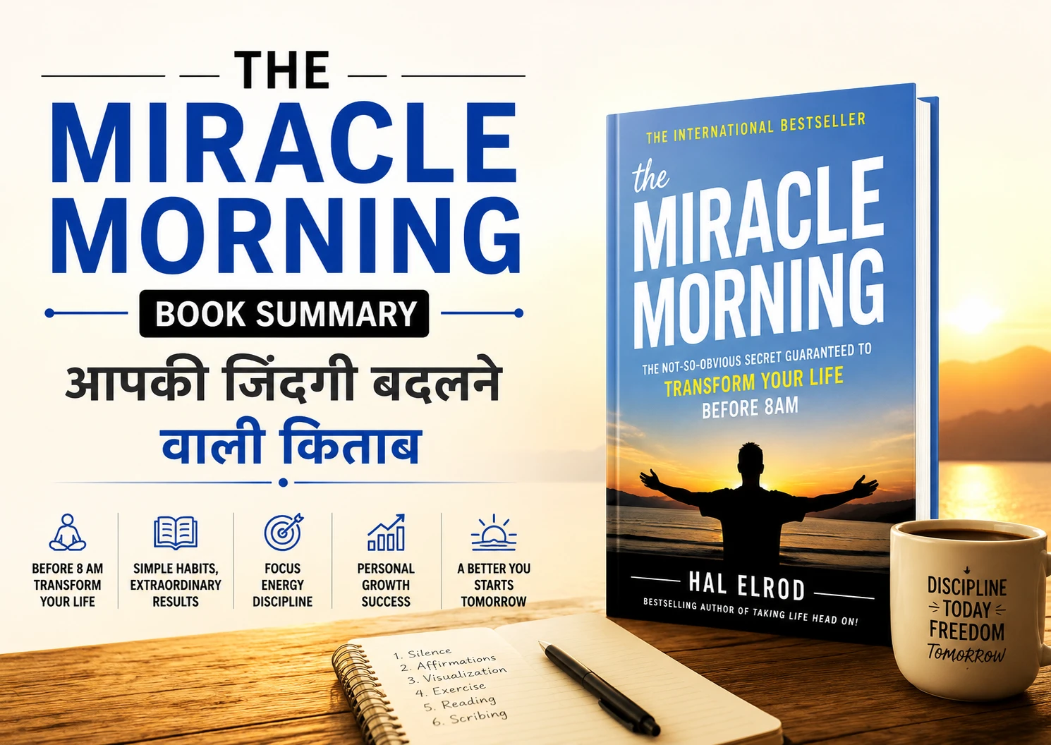 The Miracle Morning Book Summary in Hindi