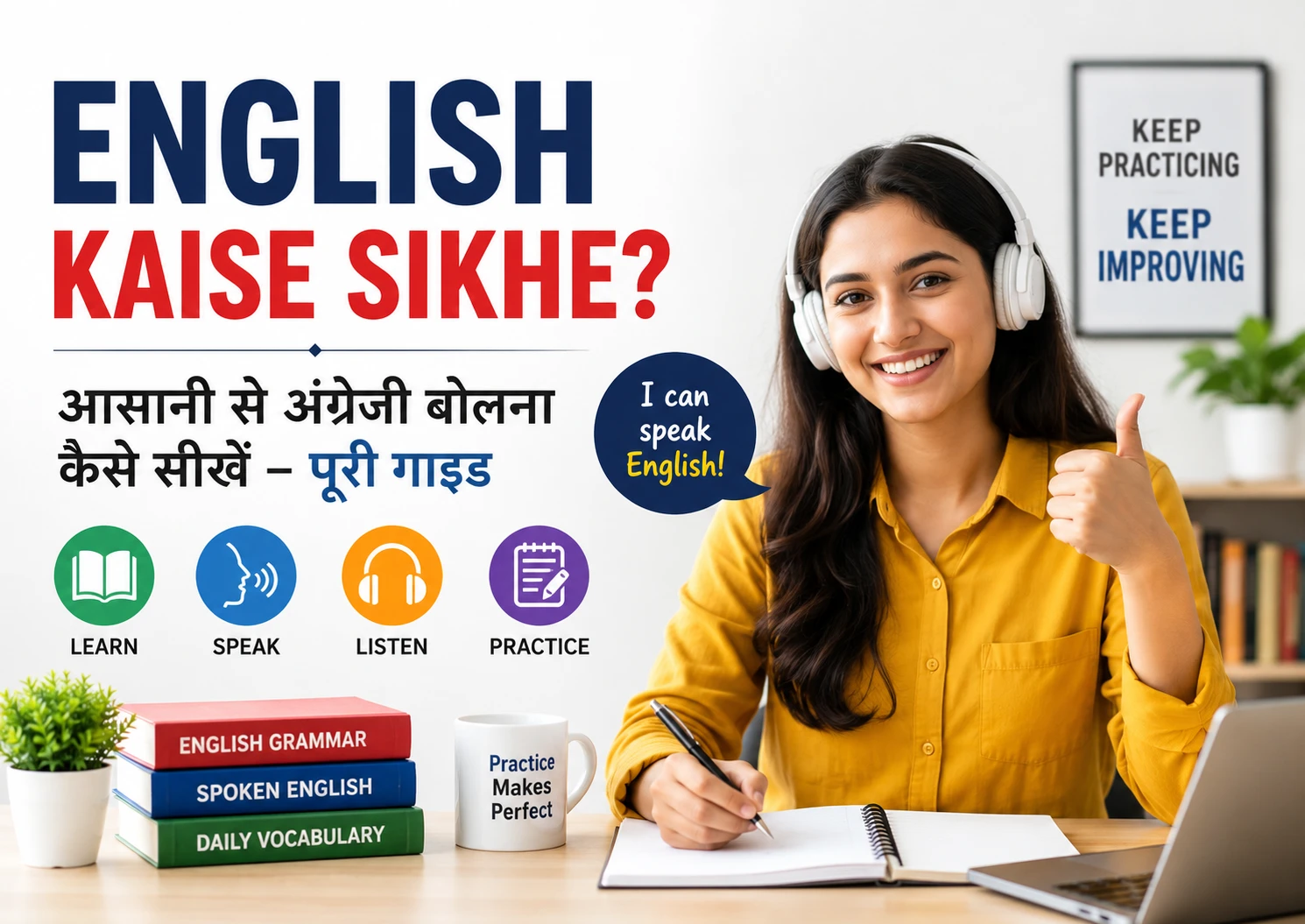 English Kaise Sikhe (आसानी से अंग्रेजी बोलना कैसे सीखें)