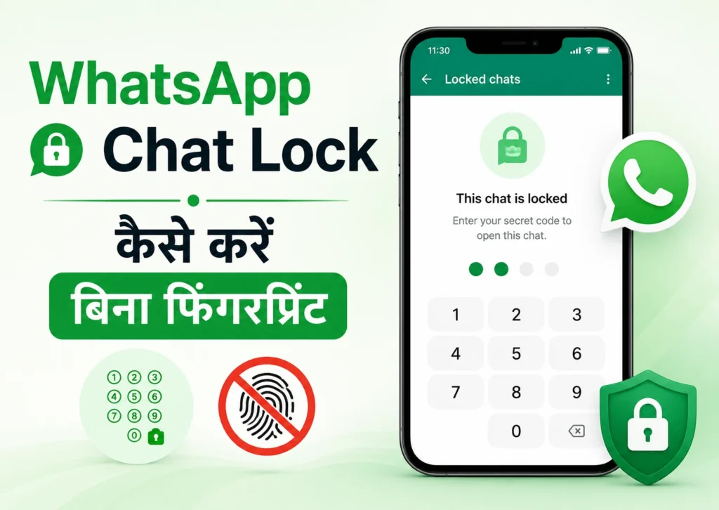 WhatsApp Chat Lock without Fingerprint