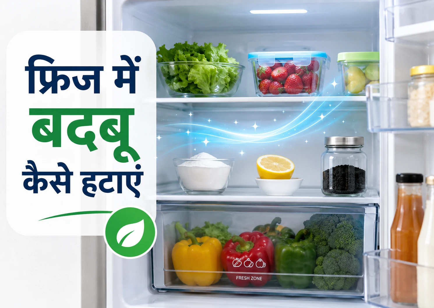 Fridge se Badbu Kaise Hataye फ्रिज से बदबू हटाने के उपाय