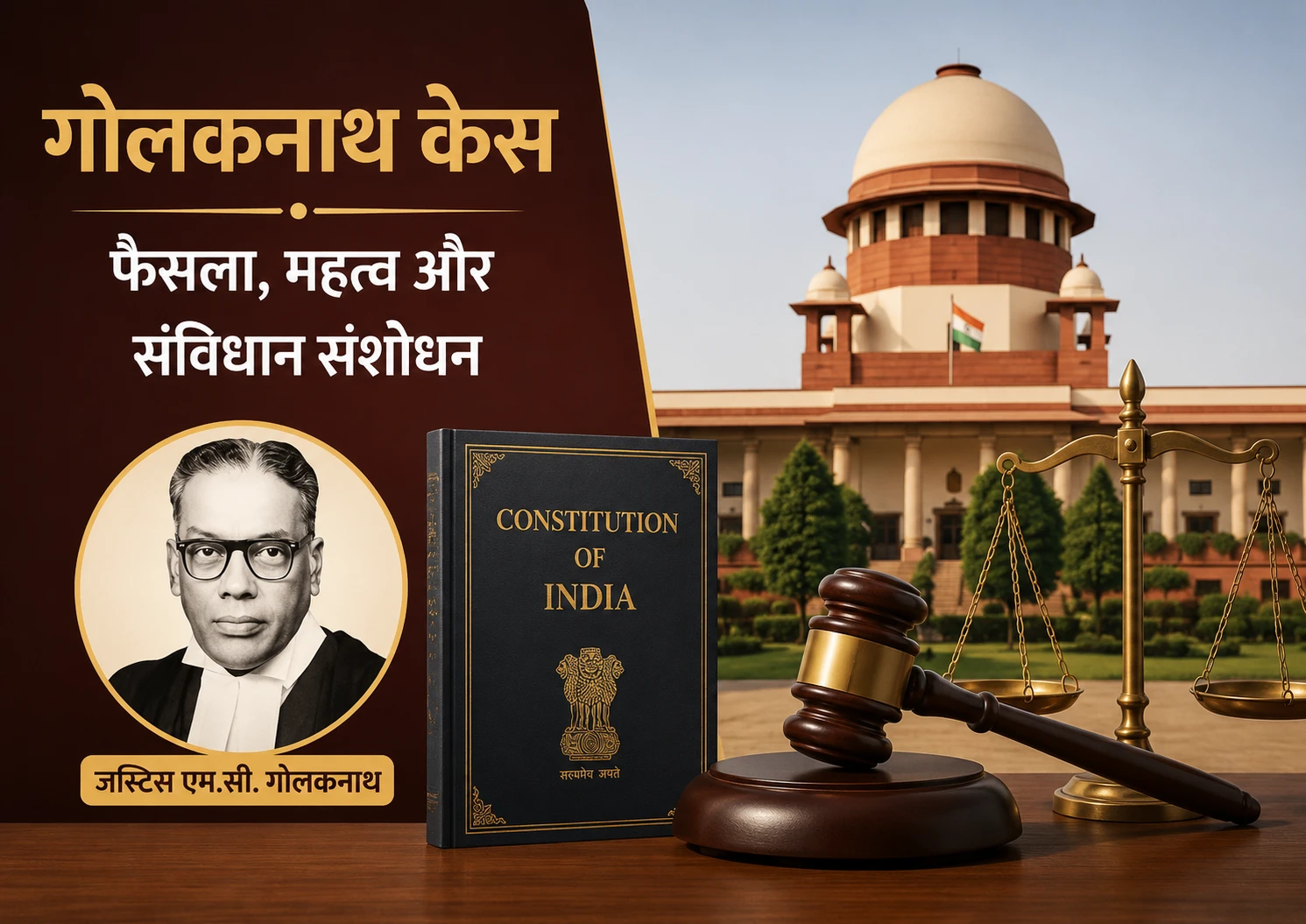Golaknath vs State of Punjab (1967) Case in Hindi