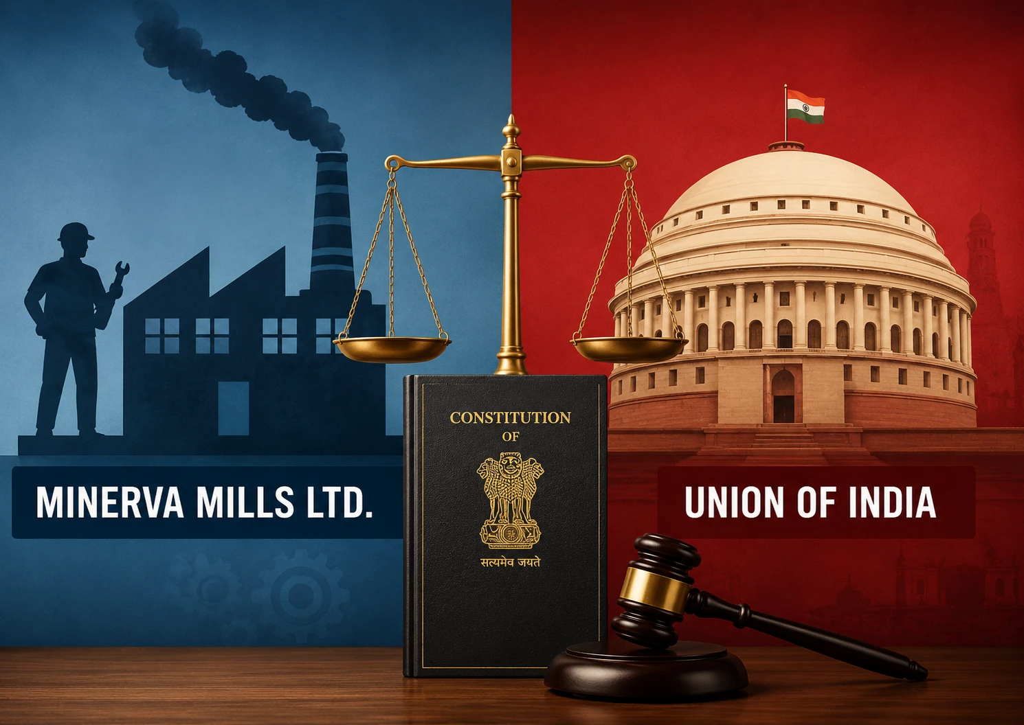 Minerva Mills vs Union of India (In Hindi)