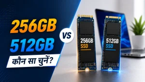 256GB vs 512GB SSD comparison for laptops